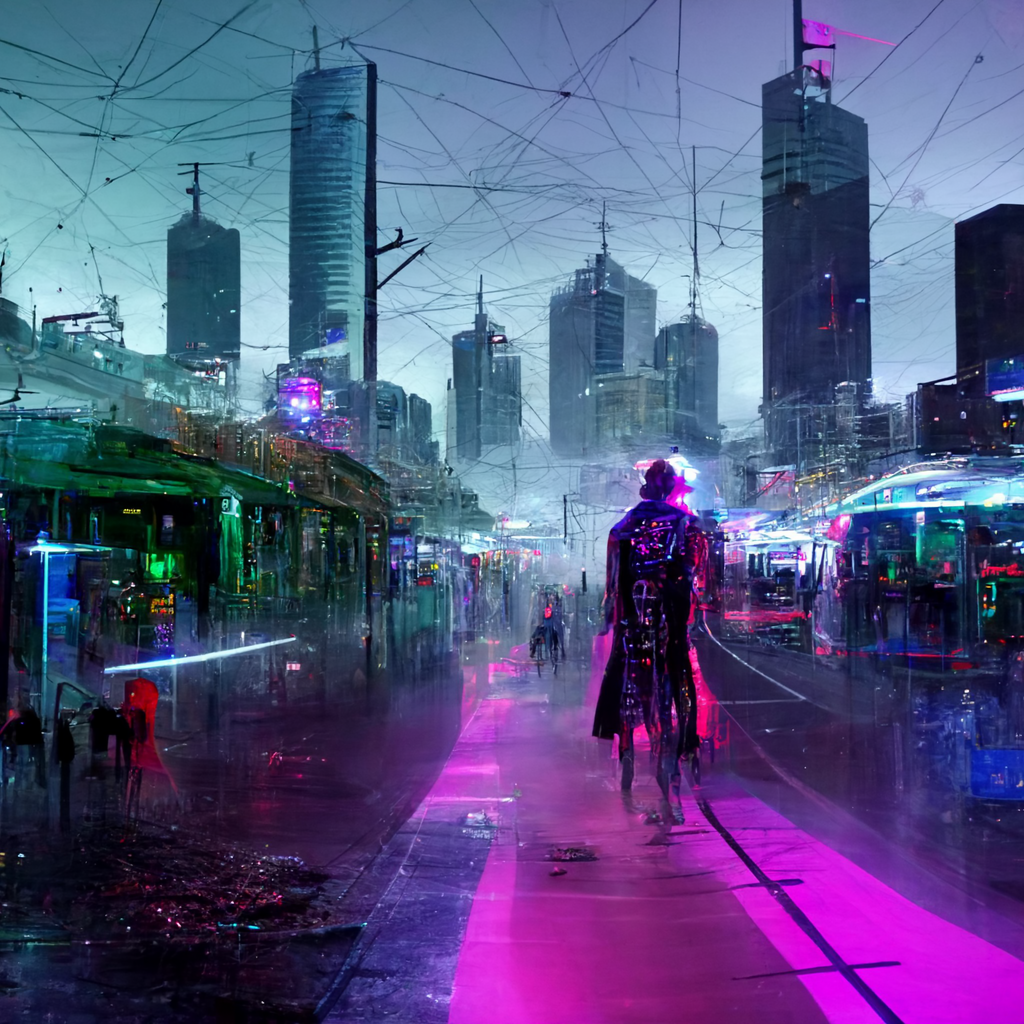 Futures Past, artwork by Vectris